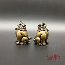 【香巴拉】實心黃銅翹尾貔貅(母貔貅) / 招財神獸 歷史價格詳細信息