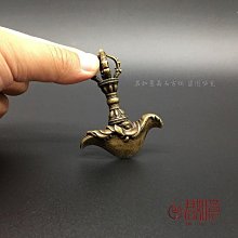 擺件尼泊爾手工法器光靣五股金剛鈴杵用品9厘米大號 歷史價格詳細信息