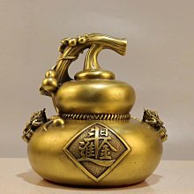 現貨日進斗金擺件銅銅斗銅升子進寶家居裝飾禮品 歷史價格詳細信息
