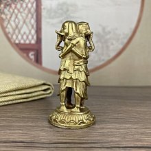 現貨銅黃財神隨身佛像密宗家居裝飾品車載銅器小擺件 歷史價格詳細信息