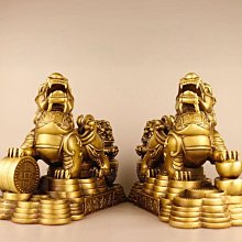 黃銅貔貅擺件 公母一對 招財開運 辟邪消灾 吉祥開運 吉祥送福 辟邪鎮宅 麒麟招財 風水擺件 鎮宅神獸 純銅擺設 手把件 歷史價格詳細信息
