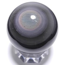 彩虹帶眼黑曜手珠  帶眼的黑曜   13mm  彈絲線18手圍左右可戴 歷史價格詳細信息