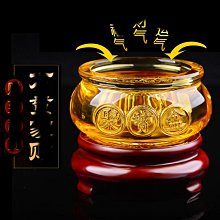 琉璃聚寶盆擺件金元寶天然水晶客廳桌面辦公室店鋪開業裝飾品禮物熱心小賣家 價格比較,價格查詢,歷史價格詳細信息