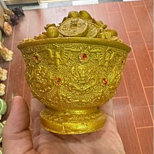 招財黃水晶樹 聚寶盆 金元寶款 高18cm 歷史價格詳細信息