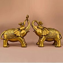 銅大象擺件象上金蟾擺件銅大象金蟾擺設家居店鋪裝飾開業禮品禮物~半島鐵盒 歷史價格詳細信息