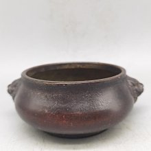 現貨古玩古董仿古宣德爐六字真言香爐傳世老皮殼漿大明宣德底 歷史價格詳細信息