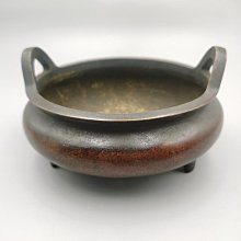 古玩古董老銅香爐供奉插香薰香爐農村懷舊老物件舊貨宣德香爐 歷史價格詳細信息