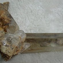 容際水晶 天然水晶 綠幽靈晶簇未加工《免運費》#356 歷史價格詳細信息