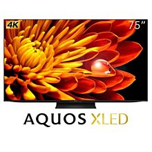 SHARP夏普  75型   Google TV聯網顯示器   4T-C75FK1X-含標準安裝 歷史價格詳細信息