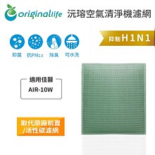 【Original Life】長效可水洗 抗菌冷氣空氣淨化濾網(M) 57*57cm-棕灰色 歷史價格詳細信息