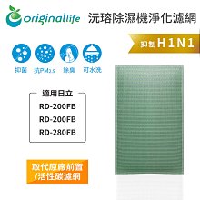 適用日立: RD-200FK、RD-280FS、RD-200DR等Original Life】長效可水洗★ 除濕機濾網 歷史價格詳細信息