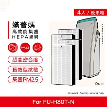 四入免運 蟎著媽 副廠濾網 適 夏普 SHARP FU-J50T-W FZ-M50HFE J50T 歷史價格詳細信息