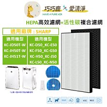適用：SHARP KC-JD50T-W【Original Life】沅瑢長效可水洗 空氣清淨機濾網 歷史價格詳細信息
