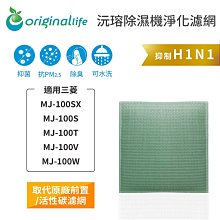 適用：三菱 MJ-100SX、MJ-100S、MJ-100T等【Original Life】沅瑢長效可水洗 除濕機濾網 歷史價格詳細信息