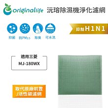 【Original Life】長效可水洗  空氣除溼機濾網 適用三菱：MJ-E105BJ 歷史價格詳細信息