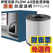 【Electrolux 伊萊克斯】Flow A3 專用HEPA13級抗菌濾網(EFFCLN2) 歷史價格詳細信息