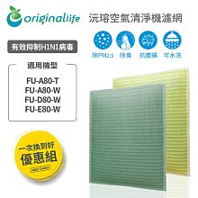 2入 SHARP：FU-L21S、FU-L20G、FU-J20S水洗濾網(取代活性碳&HEPA)長效可水洗空氣清淨機濾網 歷史價格詳細信息