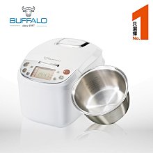 【Buffalo 牛頭牌】電子鍋10人份全功能智慧電子鍋-冷灰(附安康內鍋/蒸層 SRC-18) 歷史價格詳細信息