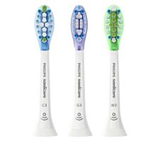 【PHILIPS 飛利浦】綜合刷頭3入組(清潔/護銀/美白各1支-白)(HX9073/67) 三盒+送刷頭一組(4入) 歷史價格詳細信息