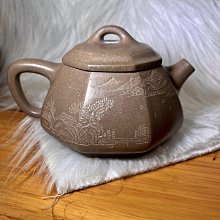 早期收藏茶壺宜興紫砂壺老朱泥扁圓壺250cc 歷史價格詳細信息