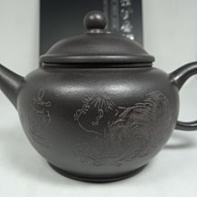 宜興正品 三足裙襬壺 工藝師陸磊全手工製  原礦紫泥320cc 9孔出水順暢. 歷史價格詳細信息