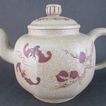 《藏寶閣》《臻品》S606-2《7孔.500cc》清灰堆泥福壽如意壺，孝陸＠ 18500元 價格比較,價格查詢,歷史價格詳細信息