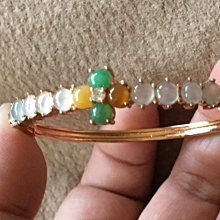 翡翠冰玻種戒指斗圈【紀孝莊】061104冰玻放光濃綠正陽冰透勻色翡翠斗圏戒指 內徑1.95cm寬0.76cm 重4.4g 歷史價格詳細信息