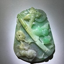 天然翡翠五鼠運財把件a貨手玩件廠家直銷帶證免運004 歷史價格詳細信息