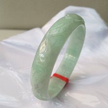 翡翠A貨雕刻魚鐲大圈口天然黃翡鐲子手鐲翡翠天然黃翡魚鐲圈口60糯冰種水，完美無紋裂，黃色天 歷史價格詳細信息