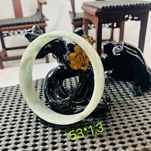 天然翡翠A貨烏雞細圓條手鐲 歷史價格詳細信息