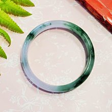 紫羅蘭飄花手鐲 圈口57.2-10.8-19.3 玉質細膩， 歷史價格詳細信息