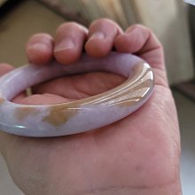 天然緬甸A貨翡翠圓骨玉鐲~附大陸玉石證書~特價:13800元起標~綠柚紫渼～ 歷史價格詳細信息