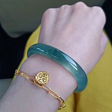 #手串天然緬甸翡翠冰烏雞算盤果綠鼓珠手串 和田玉 玉石 文玩 -5660 歷史價格詳細信息