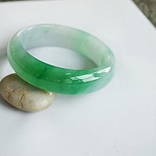 翡翠手鐲，翡翠手鐲，緬甸翡翠，貴妃翡翠，老料，玉質油潤，圈口53.5寬度14.2厚 舊藏 古玩 翡翠 二手【俗人堂】-477 歷史價格詳細信息