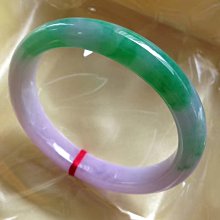 翡翠飄綠花春彩手鐲56，57，58圈口 歷史價格詳細信息