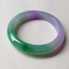 翡翠飄綠花春彩手鐲56，57，58圈口 歷史價格詳細信息