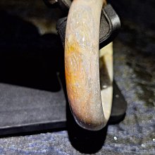 金欣古玩，天然和闐玉：和闐原石玉墬手珠吊飾玉石拍賣～02518～ 歷史價格詳細信息