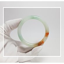 #翡翠手鐲天然緬甸三彩春彩紫綠灑金手鐲 和田玉 玉石 文玩 -5609 歷史價格詳細信息