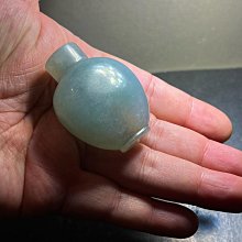清代鼻炎壺，頭是翡翠的桿是銀質，包老， 歷史價格詳細信息