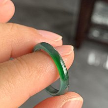 16.8內徑毫米戒指緬甸保真冰糯種A貨陽綠指環免運送證 歷史價格詳細信息