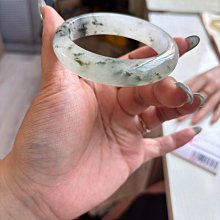 58正圈山水意境烏雞翡翠手鐲完美無紋裂白色的是棉線表面很光滑的很有 翡翠 手鐲 收藏【二手】【微淵古董】-2979 歷史價格詳細信息