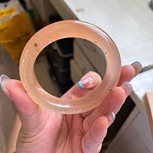 天然水晶西柚粉海藍寶白月光手串原創設計手錬 歷史價格詳細信息