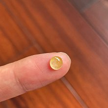 天然翡翠冰黃翡翠鑲嵌18k金鉆  桶珠圓珠鼓珠小件天花板翡翠 翡翠 飾品 收藏【二手】【朝天宮】-3477 歷史價格詳細信息