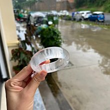 54圈緬甸天然雙彩翡翠手鐲36.8時尚女款飄彩美人條百搭玉鐲 翡翠 手鐲 收藏【二手】【大唐盛世】-2547 歷史價格詳細信息