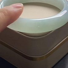 天然和田玉54.5圈口冰種晴水手鐲 54.5*13.4*8.7 送證書 料子冰潤細膩色澤 翡翠 手鐲 收藏【二手】【大唐盛世】-981 歷史價格詳細信息