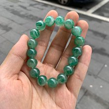 獨龍玉天空藍手串滿綠手串卡左右珠子16顆這種晴水超 歷史價格詳細信息