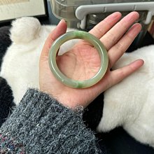 和闐玉玉晴水綠太陽花，23.5*5.5，無裂無雜標價就是賣價12041 歷史價格詳細信息