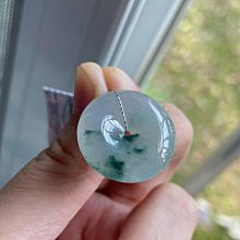 冰潤底色翡翠平安扣吊墜  裸石無裂紋底子細膩裸石尺寸20.6mm-5 翡翠 飾品 收藏【二手】【微淵古董】-3705 歷史價格詳細信息