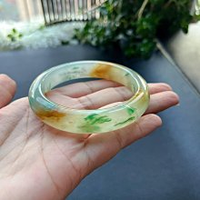 冰黃加綠飄花翡翠珠珠  尺寸卡5.8有小色根和雜棉點冰黃加冰綠相交融的一 翡翠 飾品 收藏【二手】【微淵古董】-1722 歷史價格詳細信息