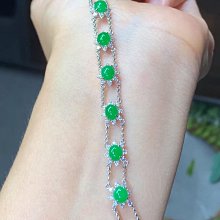 天然A貨翡翠手鍊冰糖長方珠手串緬甸玉手珠YPS24512-2 歷史價格詳細信息